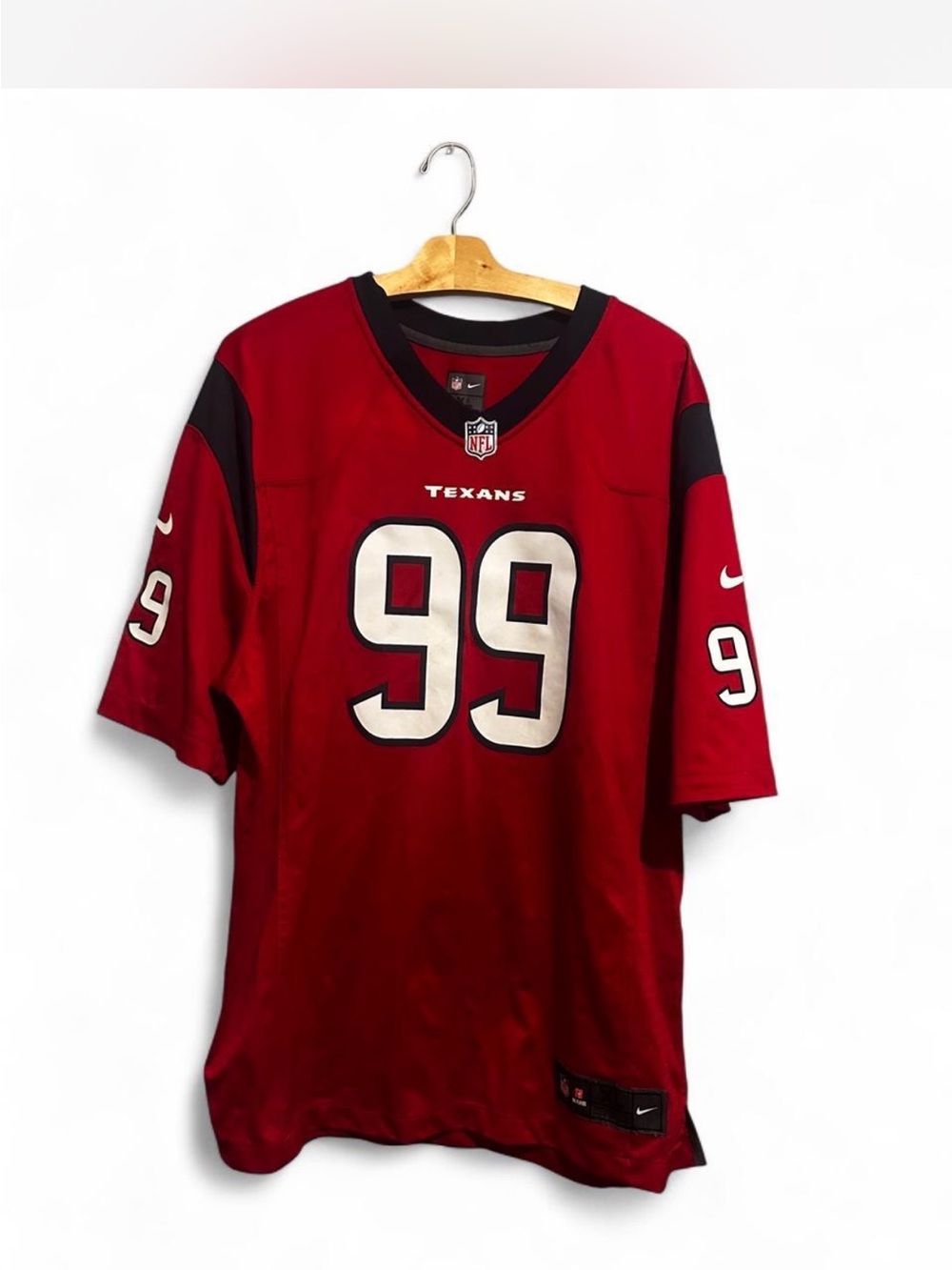 NFL Red Texans #99 Short-Sleeve Jersey by Nike